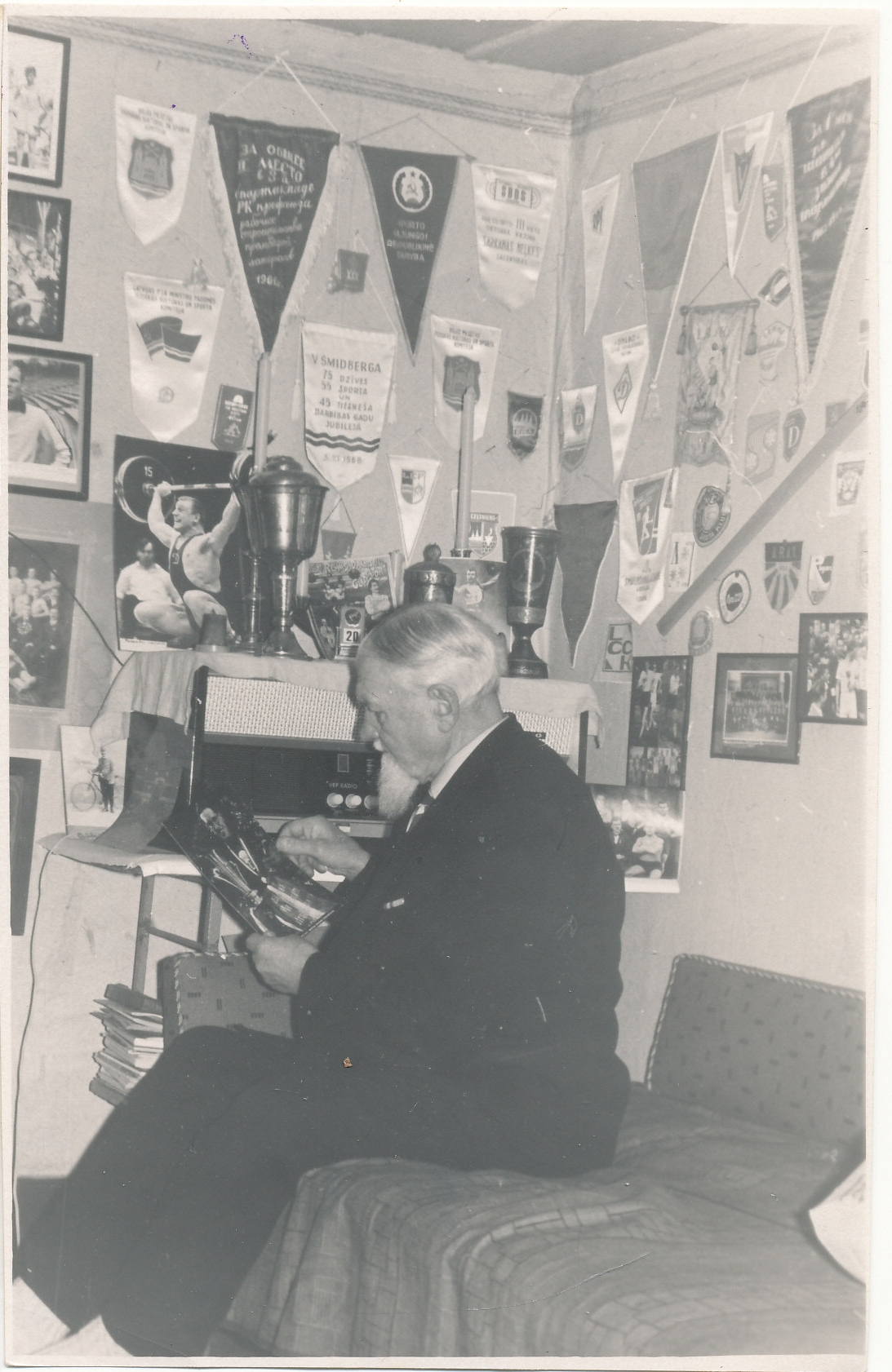 Läti spordiveteran Voldemar Šmidberg