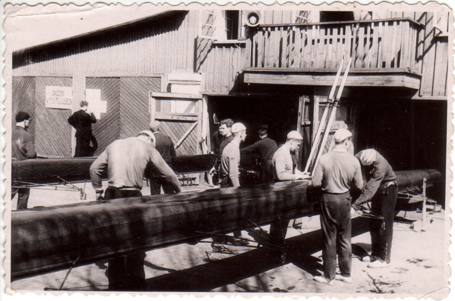Tegevus Tartu Ülikooli sõudebaasis