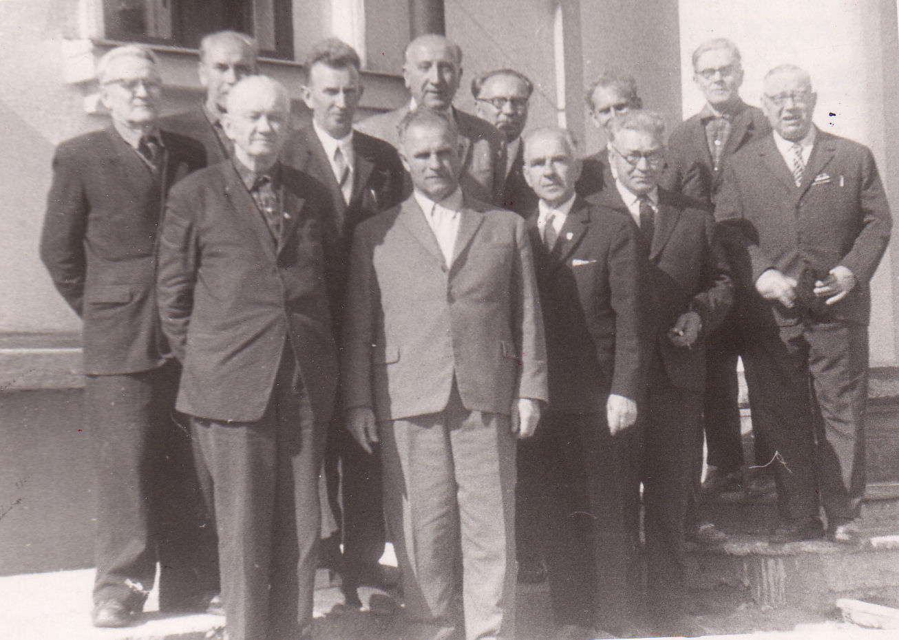 Spordiveteranide presiidiumi koosolekust osavõtjad 1967