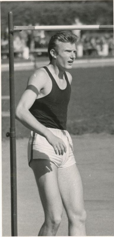 Jüri Tarmak noore kõrgushüppajana
