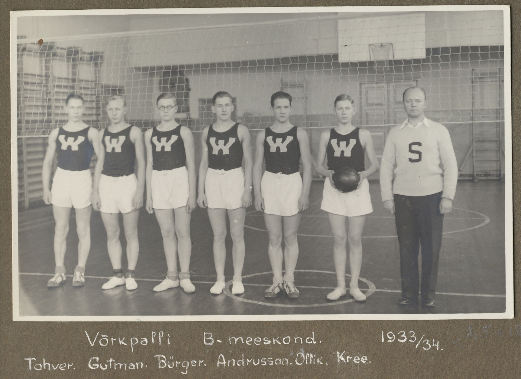 Jakob Westholmi Erahumanitaargümnaasiumi võrkpalli B meeskond