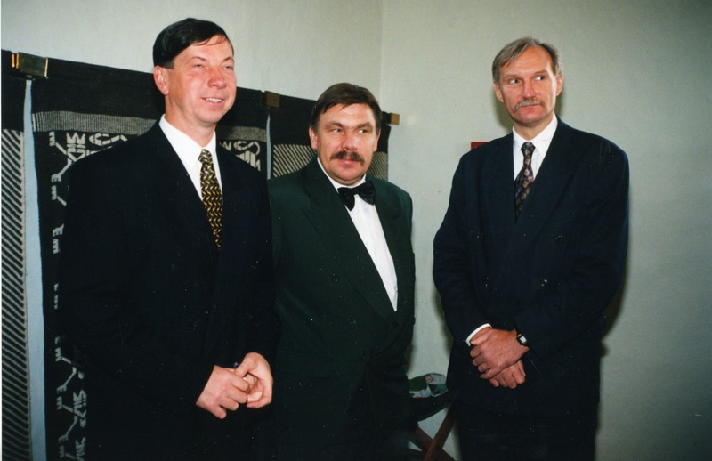 Olümpiavõitjad Tallinna Raekojas 1990. aastail