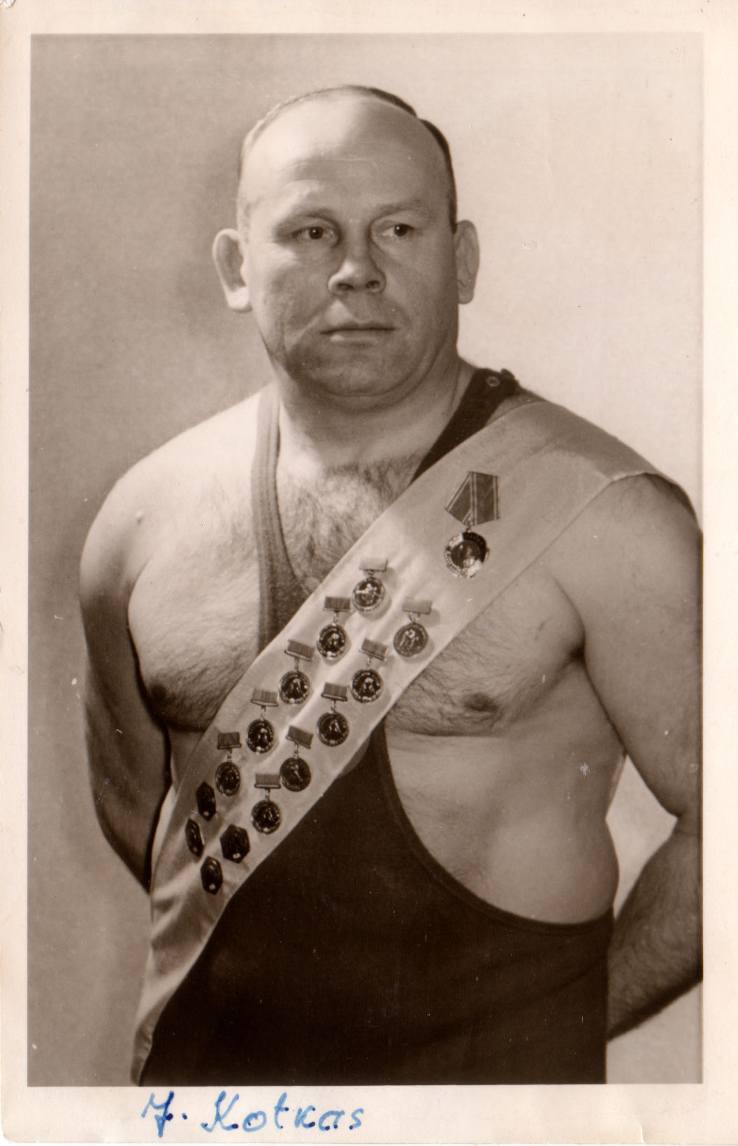 Maadleja Johannes Kotkas