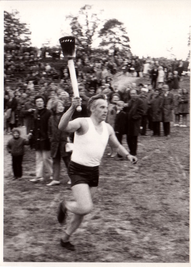 Tartu III spordimängude tulesüütaja Hubert Pärnakivi