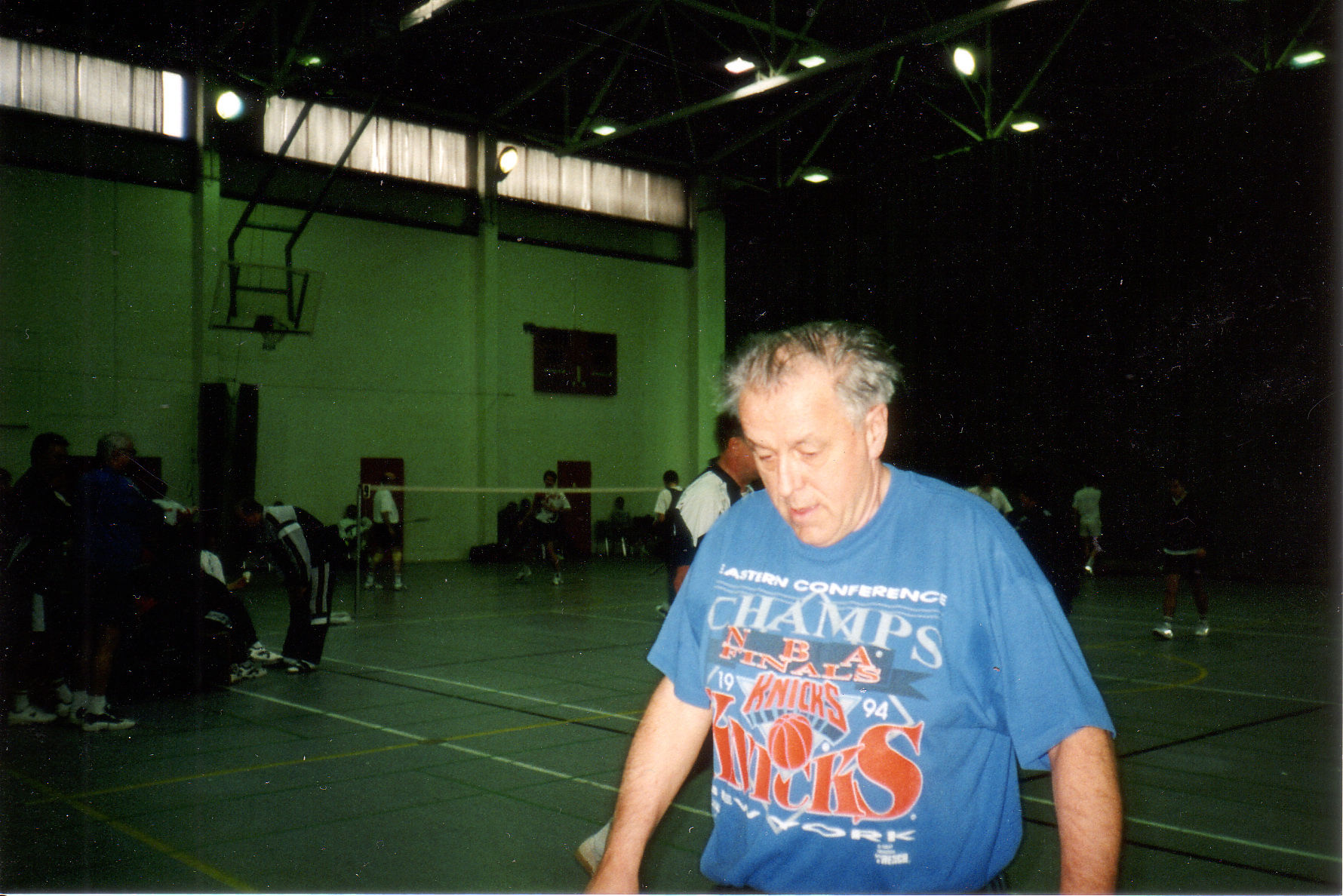Sulgpall Tartu Ülikooli spordihoones 2001