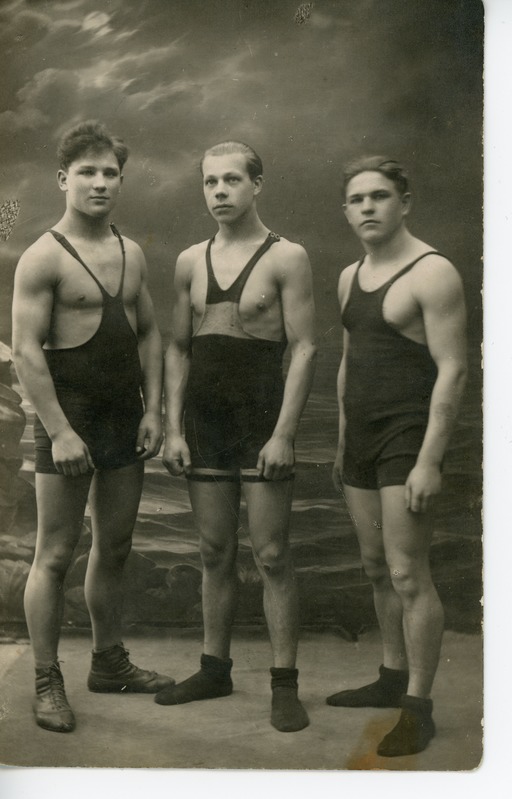 Grupp Tartu Kalevi poksijaid 1925