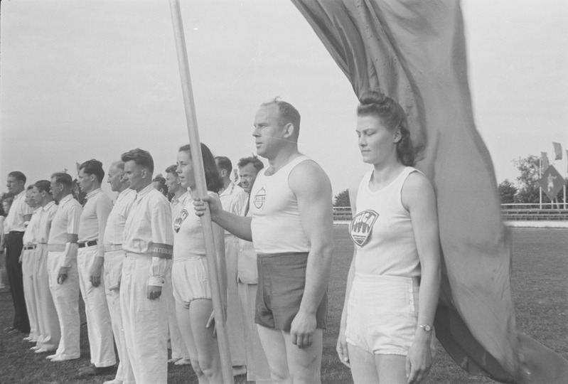 Kergejõustiku linnavõistlus Tallinn-Riia 1947