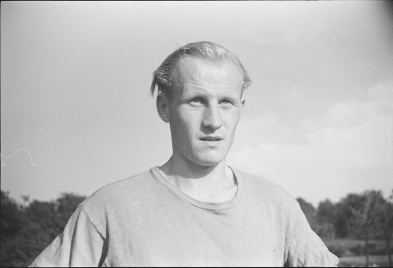 Jalgpallur Albert Leichner, portree