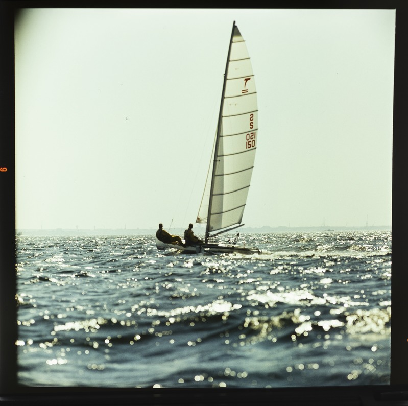 XXII Moskva suveolümpiamängude purjeregatt Tallinnas 1980, "Tornaado" klassi jaht merel