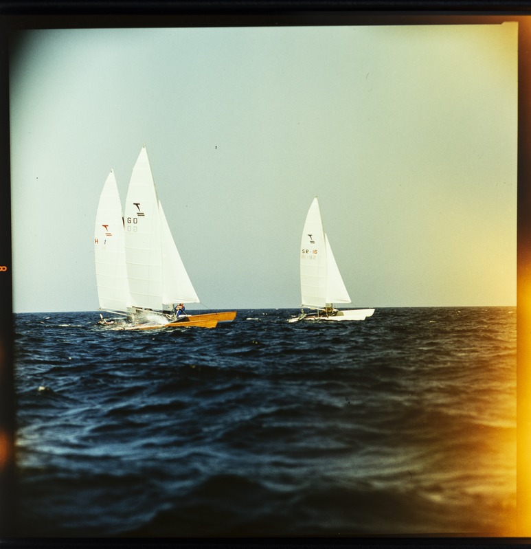 XXII Moskva suveolümpiamängude purjeregatt Tallinnas 1980, "Tornaado" klassi jahid merel