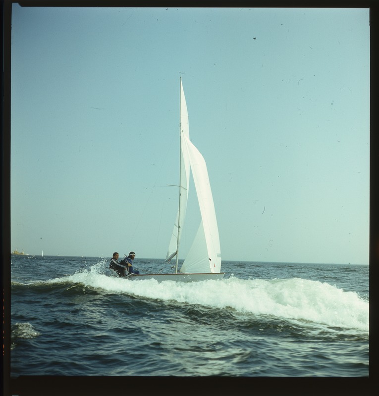 XXII Moskva suveolümpiamängude  purjeregatt Tallinnas 1980, purjeklass "Lendav hollandlane" jaht merel