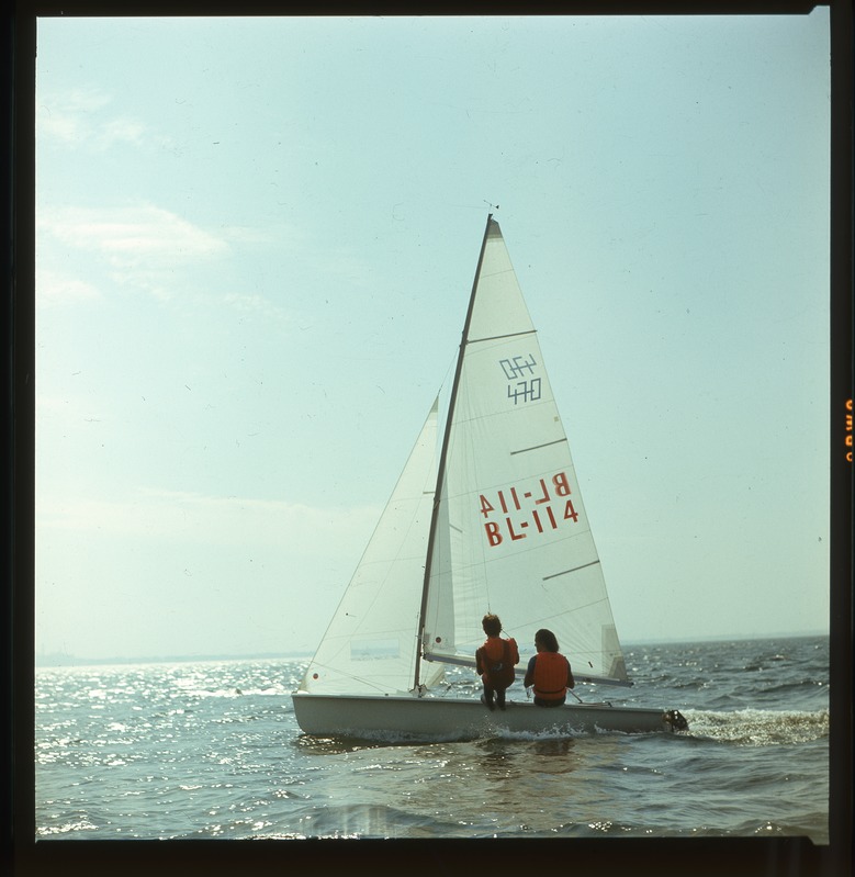 XXII Moskva suveolümpiamängude  purjeregatt Tallinnas 1980, purjeklass "470" liidrid Marcos Soares ja Eduardo Penido