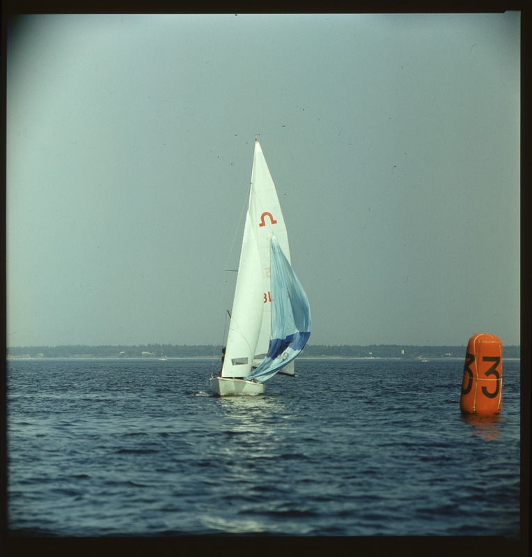 XXII Moskva suveolümpiamängude  purjeregatt Tallinnas 1980, purjeklass "Soling" jaht merel