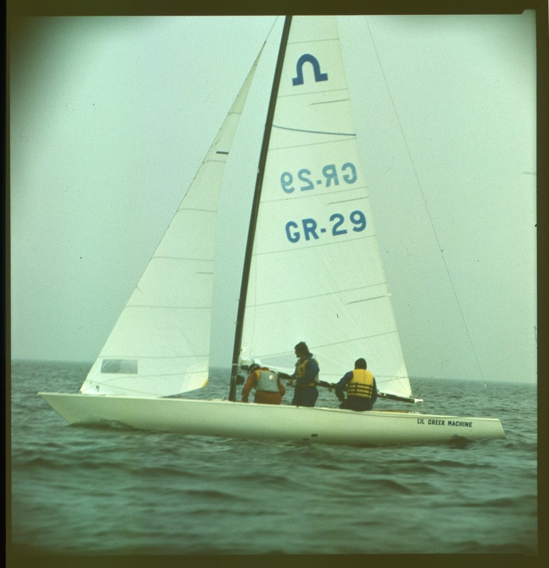 XXII Moskva suveolümpiamängude  purjeregatt Tallinnas 1980, purjeklass "Soling" jaht merel