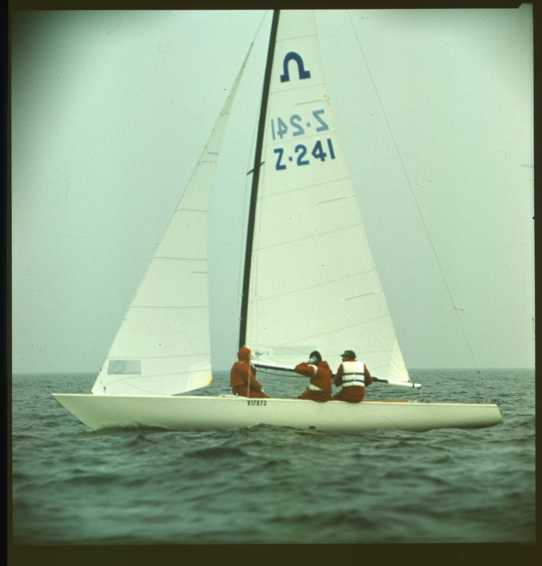 XXII Moskva suveolümpiamängude  purjeregatt Tallinnas 1980, purjeklass "Solinge" jaht merel