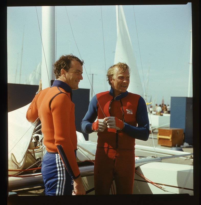 XXII Moskva suveolümpiamängude purjeregatt Tallinnas 1980, purjetajad Alexandre Welter ja Lars Sigurd Björkström