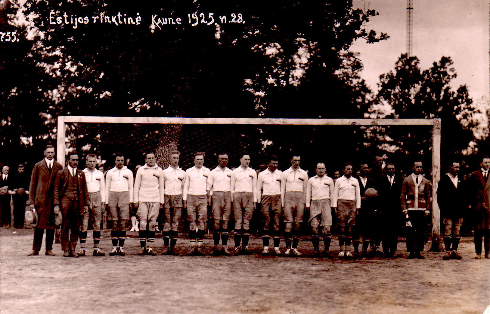 Leedu-Eesti maavõistlused jalgpallis Kaunases 1925