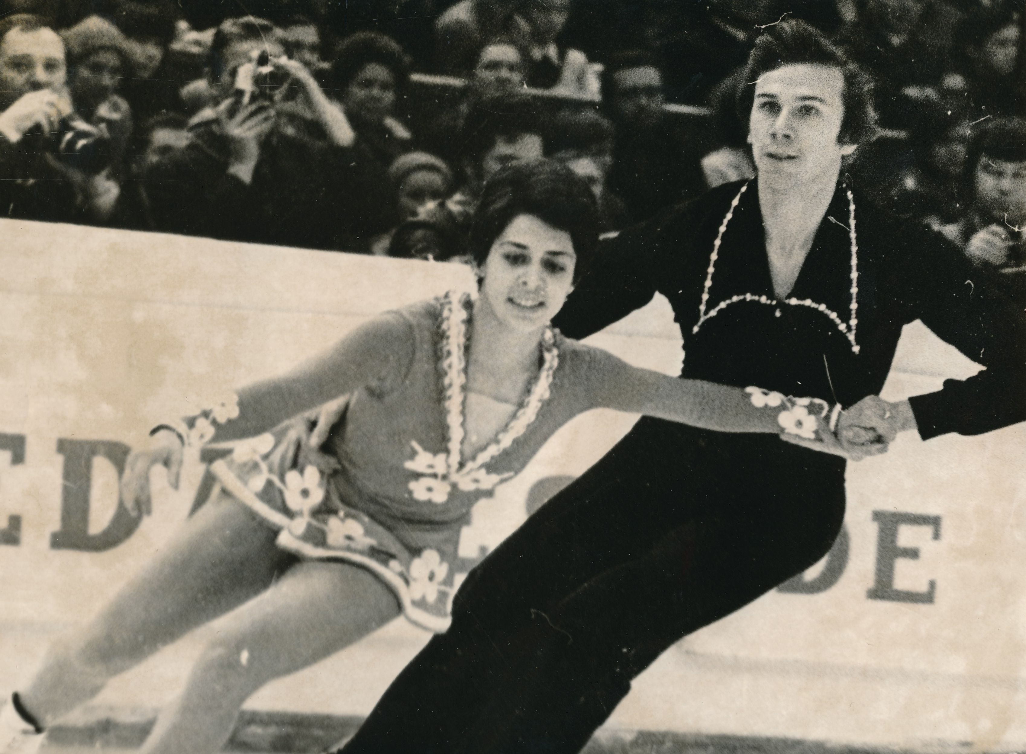 Iluuisutajad I. Rodnina ja A. Zaitsev XII taliolümpiamängudel Innsbruckis 1976