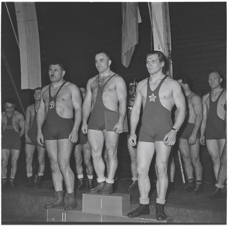 NSV Liidu meistrivõistlused vabamaadluses Tallinnas 1956