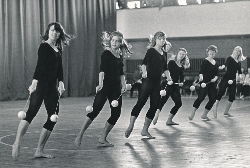 Võimlemine Kotka päevadel Tallinnas