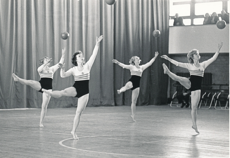 Võimlemine Kotka päevadel Tallinnas