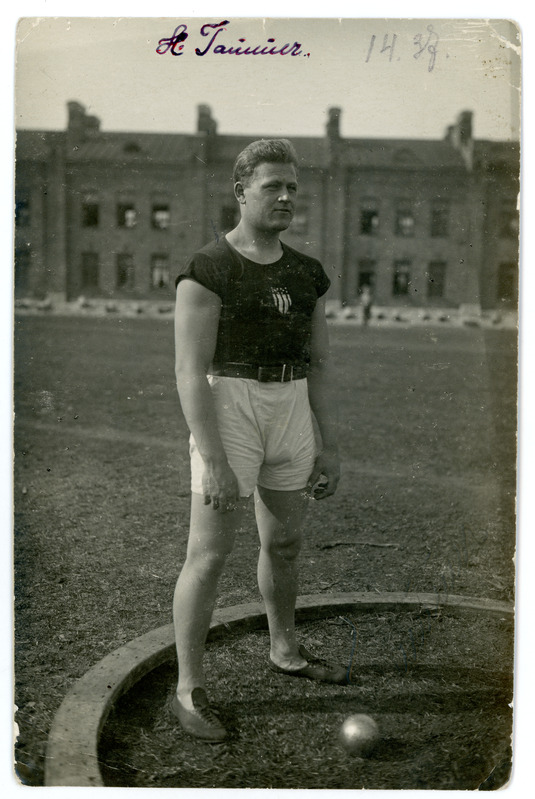 Kergejõustiklane Harald Tammer