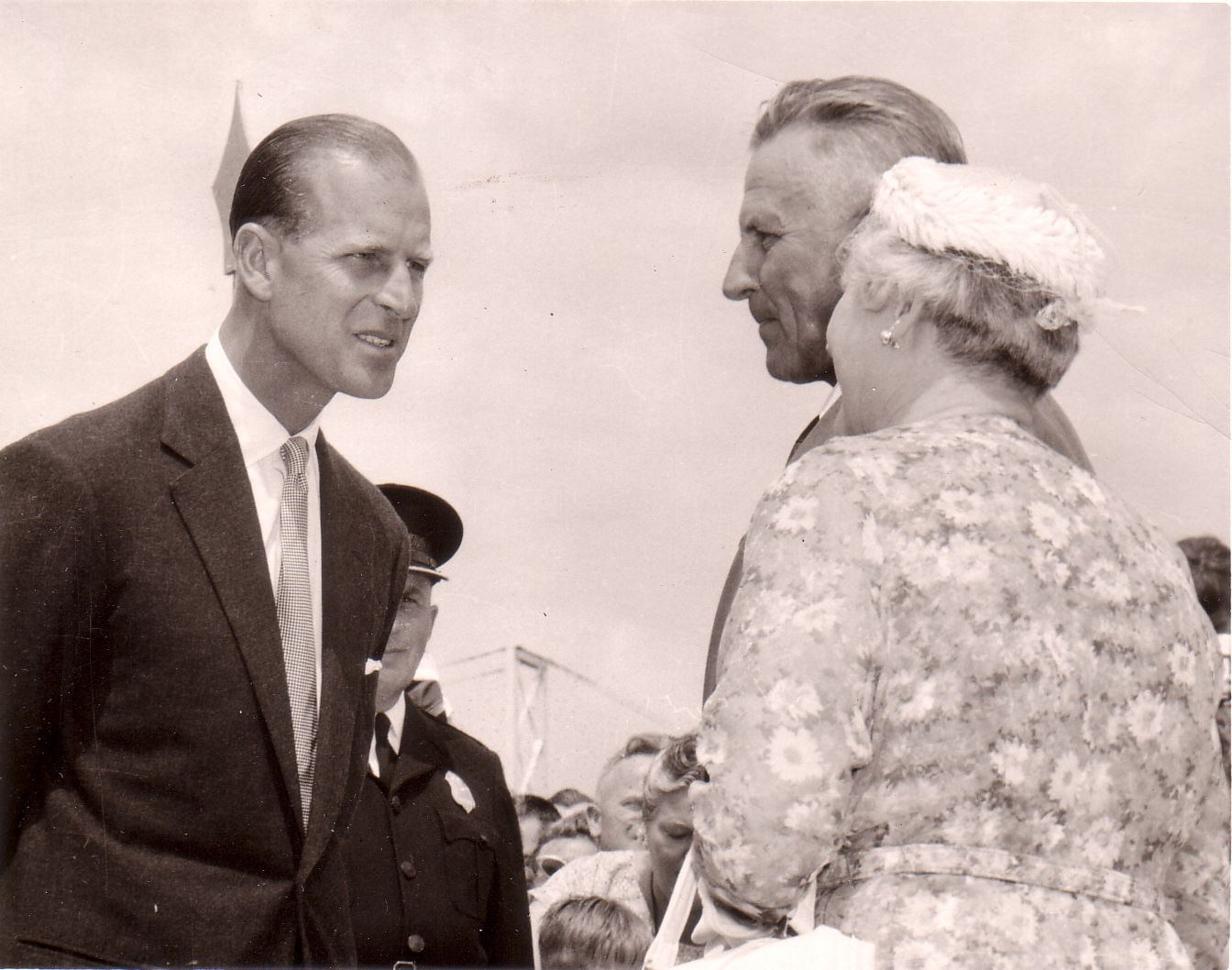 Gustav Kalkun ja prints Philip