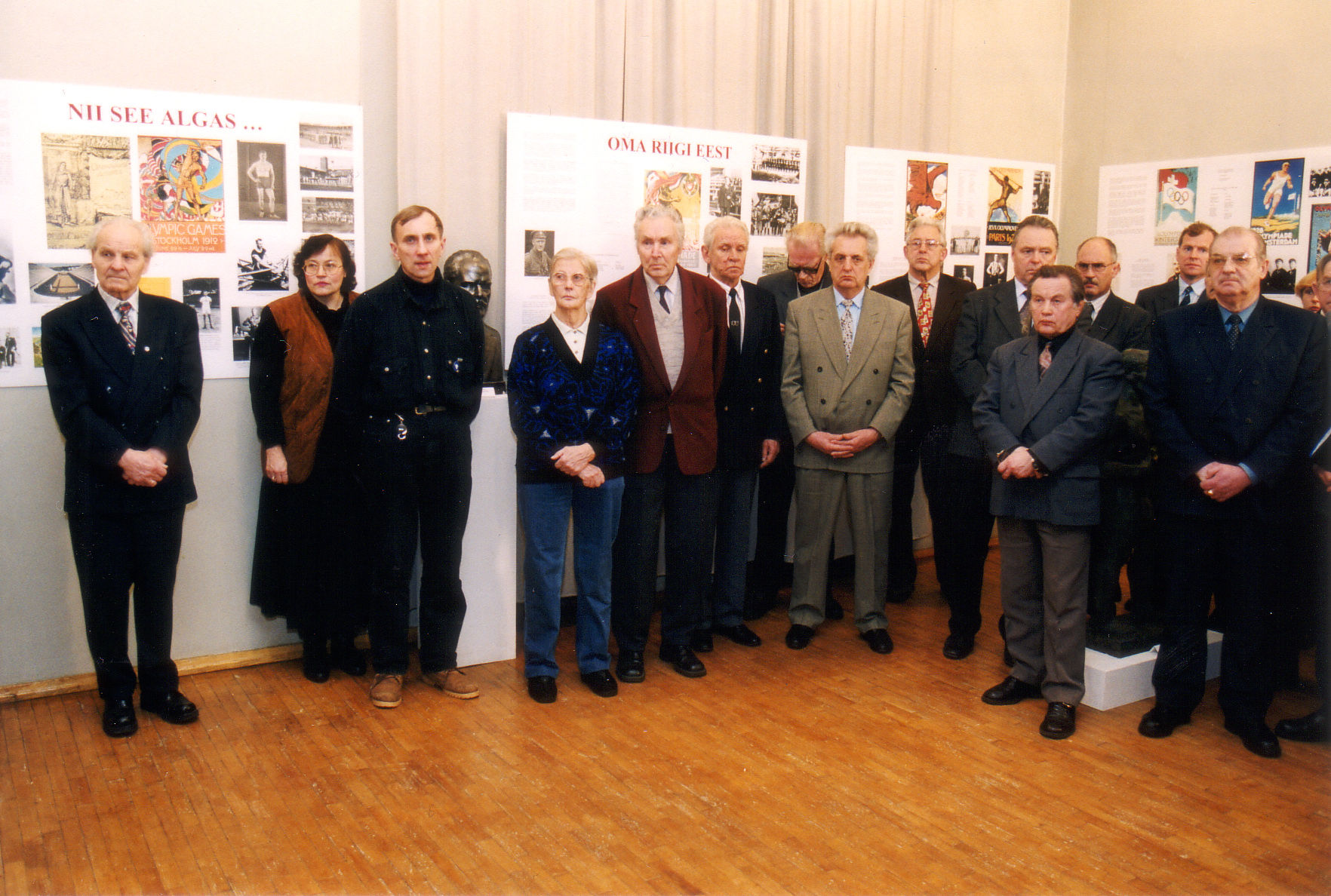 Johannes Kotkase 85. sünniaastapäevale pühendatud näituse avamine