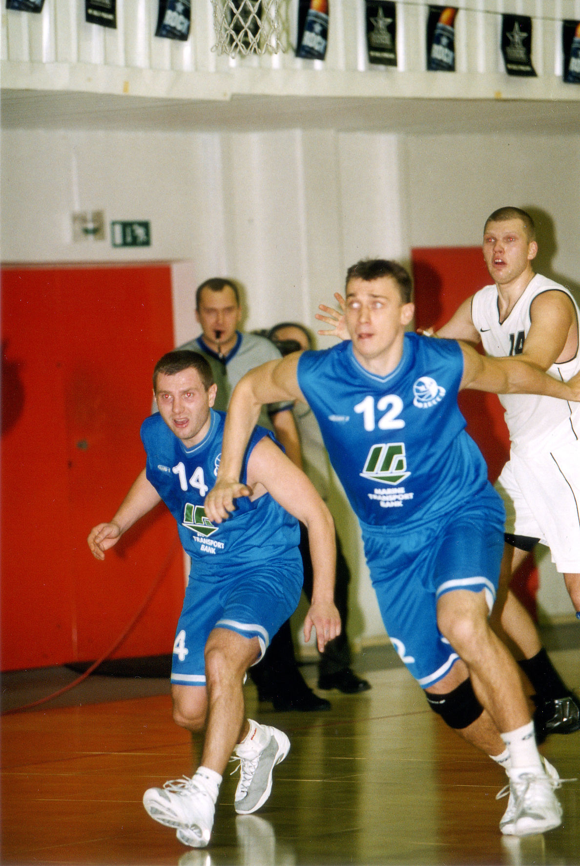 Korvpallimatš TÜ/Rock-MBC Odessa Tartus 2002