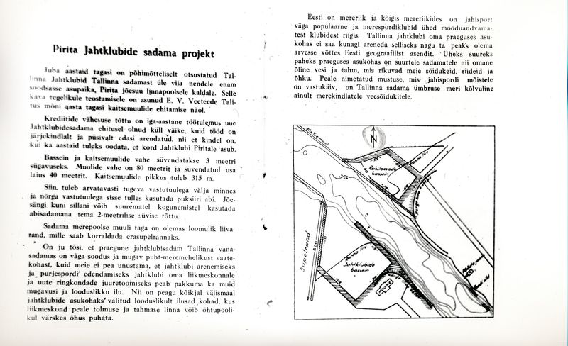 Pirita Jahtklubi sadama projekt