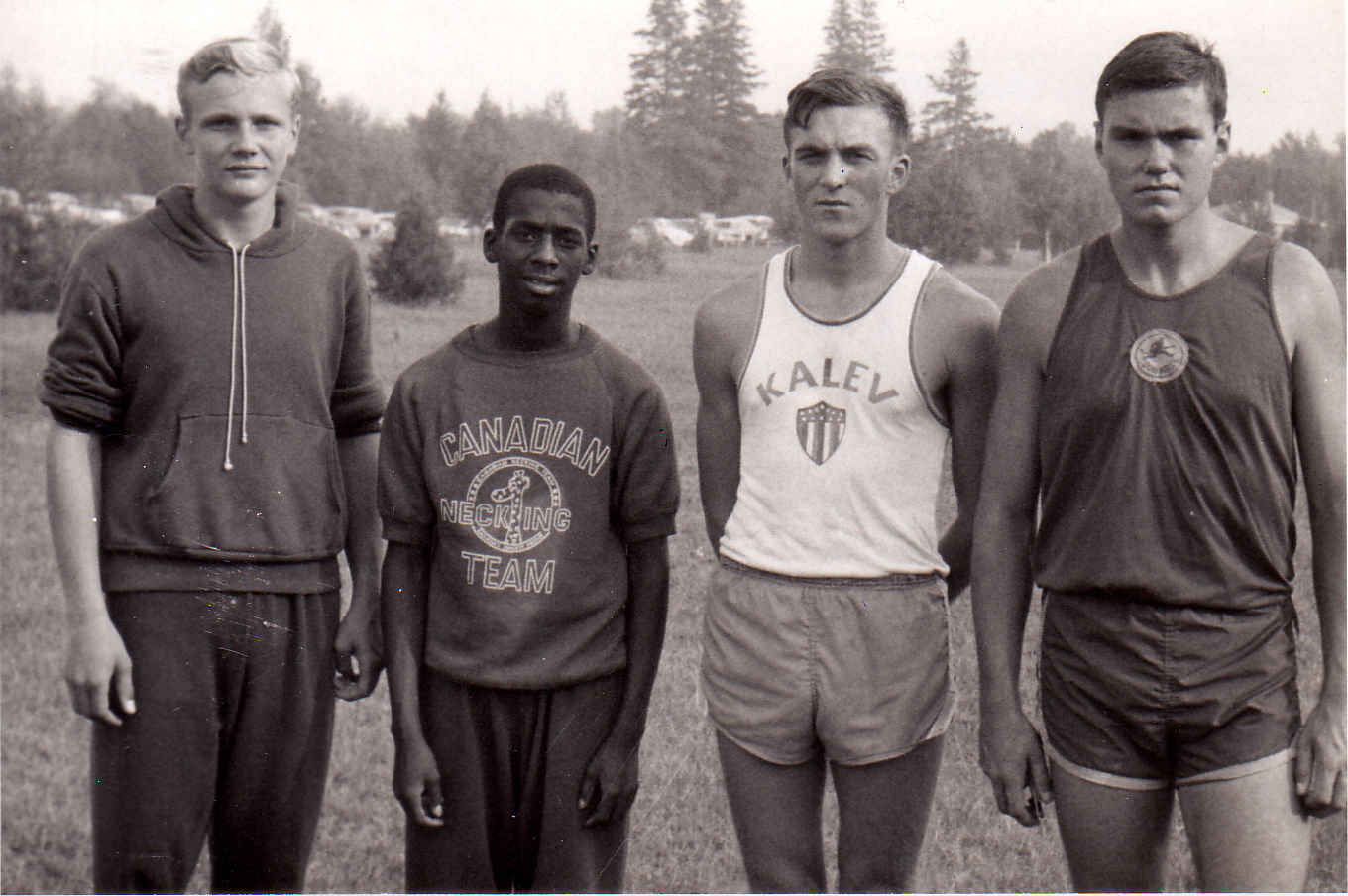 Kergejõustiklased Jõekäärul 1965/1966