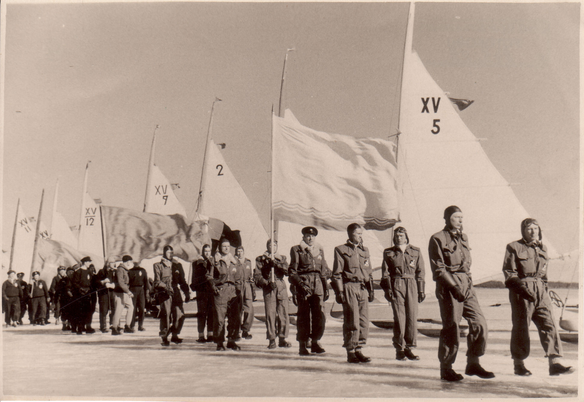 2. NSV Liidu jääpurjetamise regatt Riias 1948