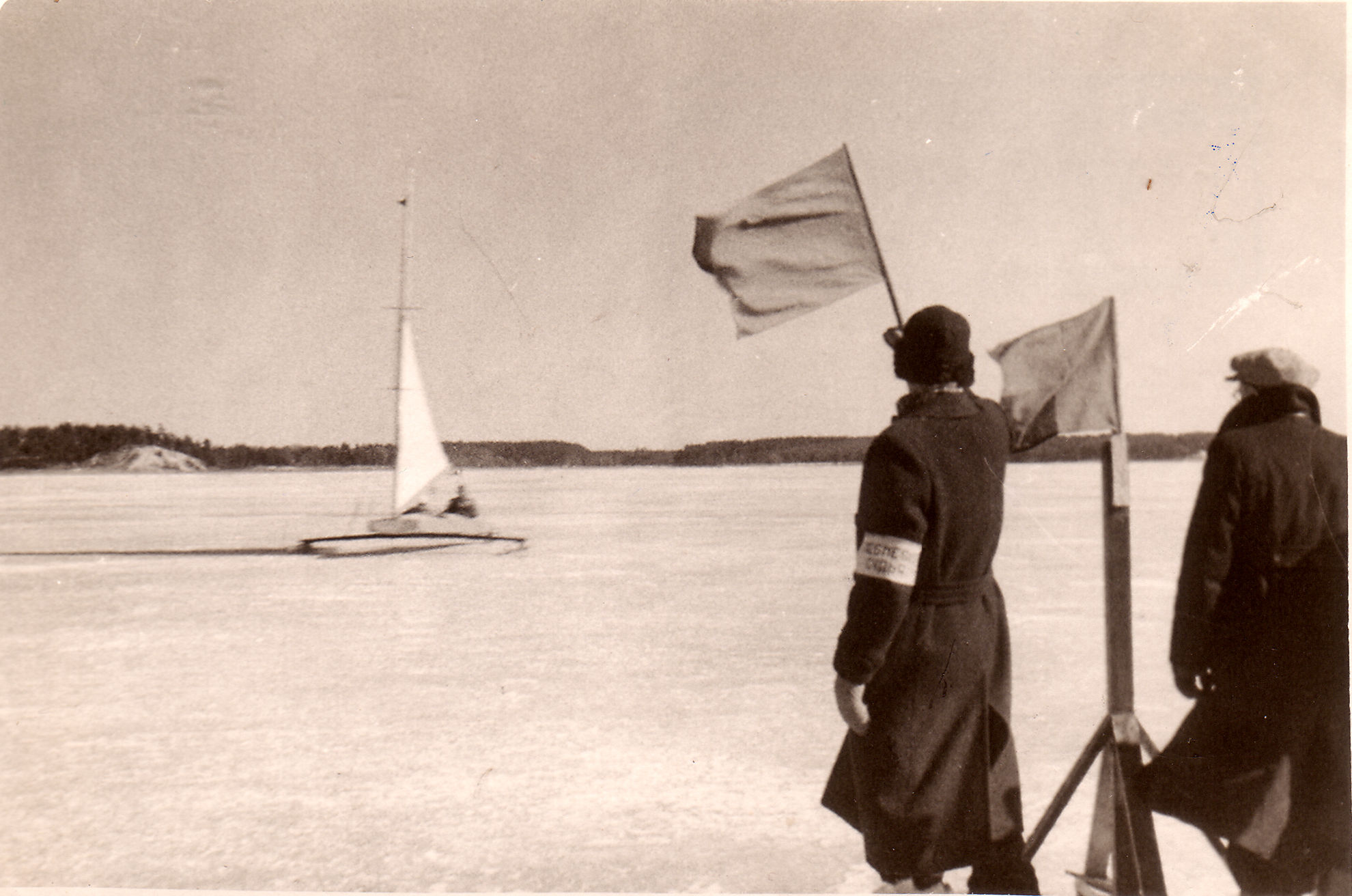 2. NSV Liidu jääpurjetamise regatt Riias 1948