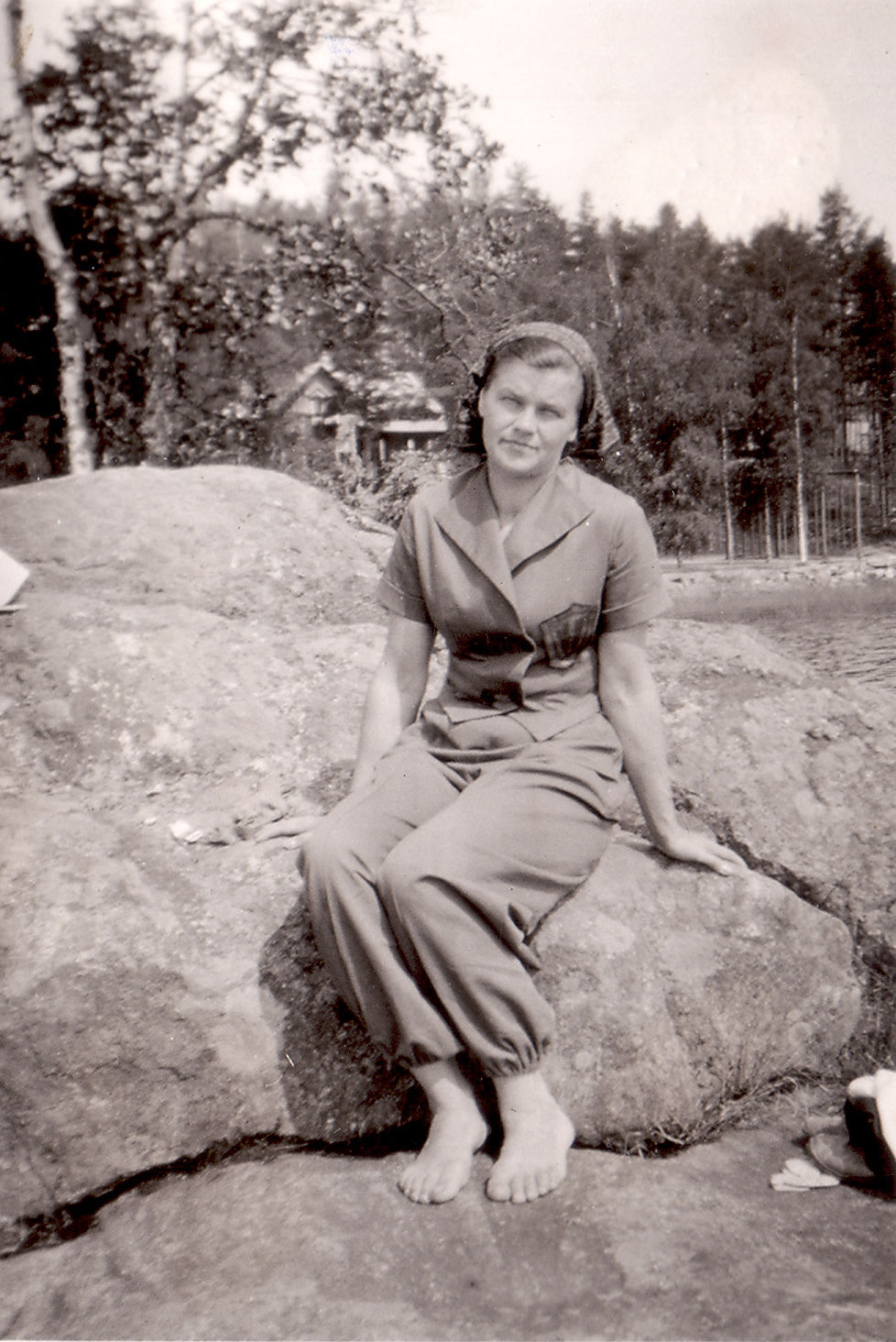 Erna Alalooga võimlemisjuhtide kursustel Soomes 1937