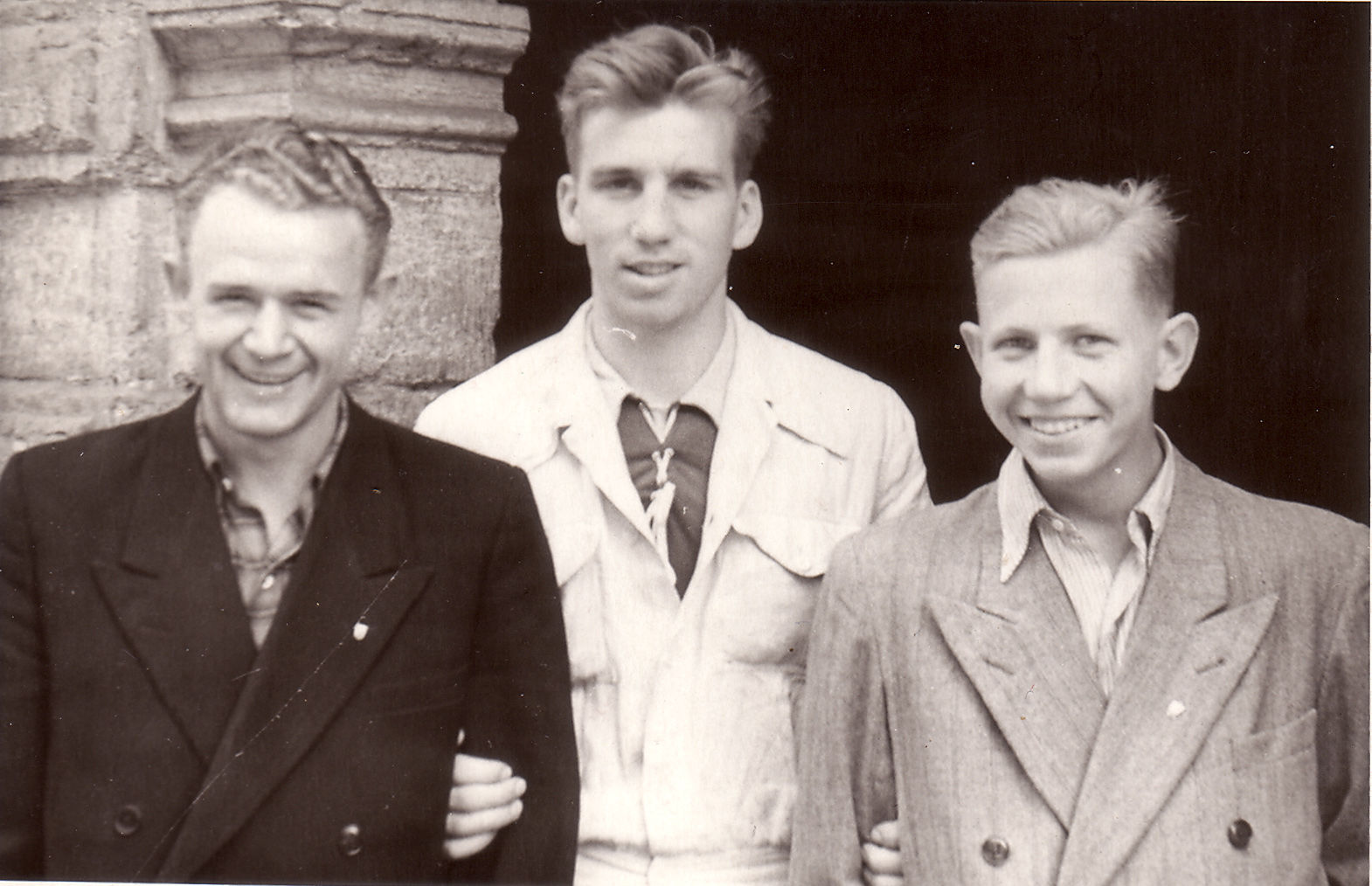 Grupp poksijaid 1950. aa