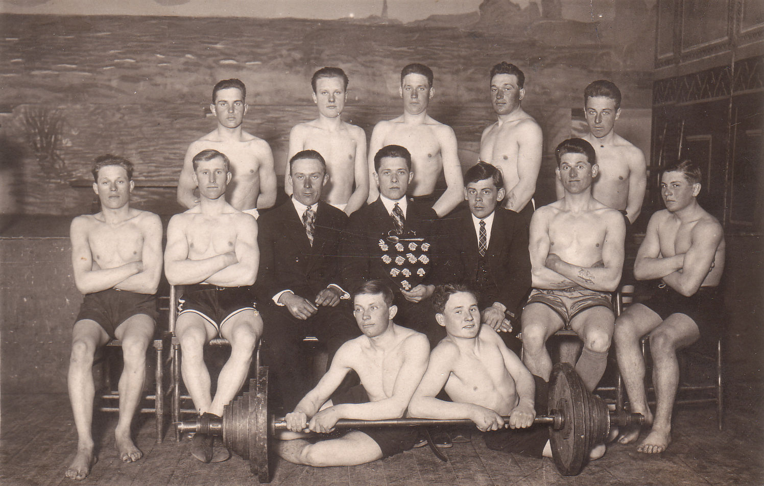 Grupp tõstjaid 1920. aa