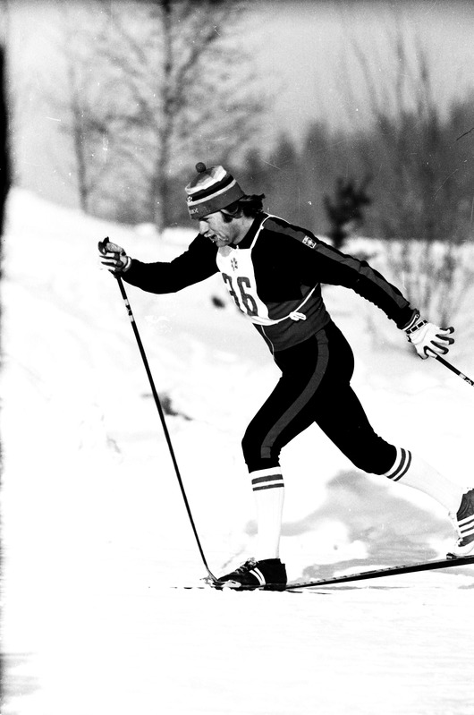 Murdmaasuusataja Tõnu Kinks suusarajal