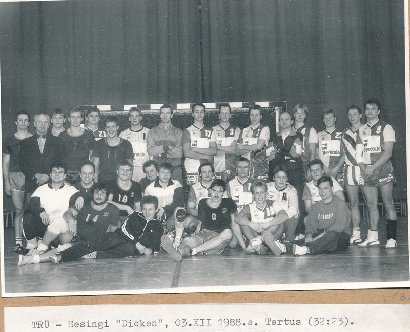 TRÜ - Helsingi "Dicken" väravpallis