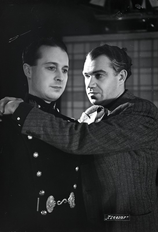 Klaasnegatiiv, Tseesar (M. Pagnol), Väike- Tseesar - Ants Eskola, Marius - Kaarel Karm, Teater Estonia 1937