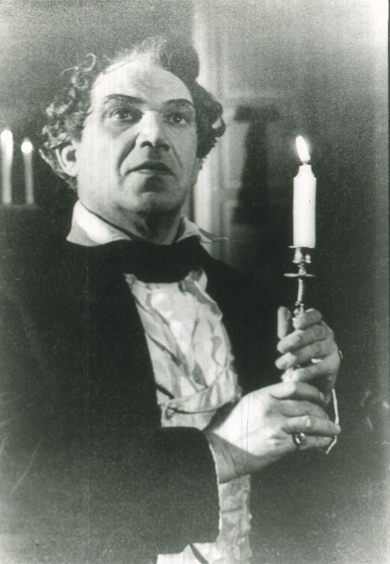 Reprofoto. "Maskeraad" (M. Lermotov). Draamateater 1953. Arbenin - Kaarel Karm.