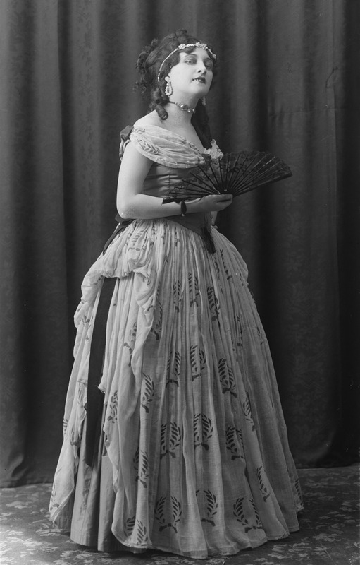 foto, negatiiv, Erna Villmer, Rita Cavallini osas, E. Sheldon, Romaan, 1920