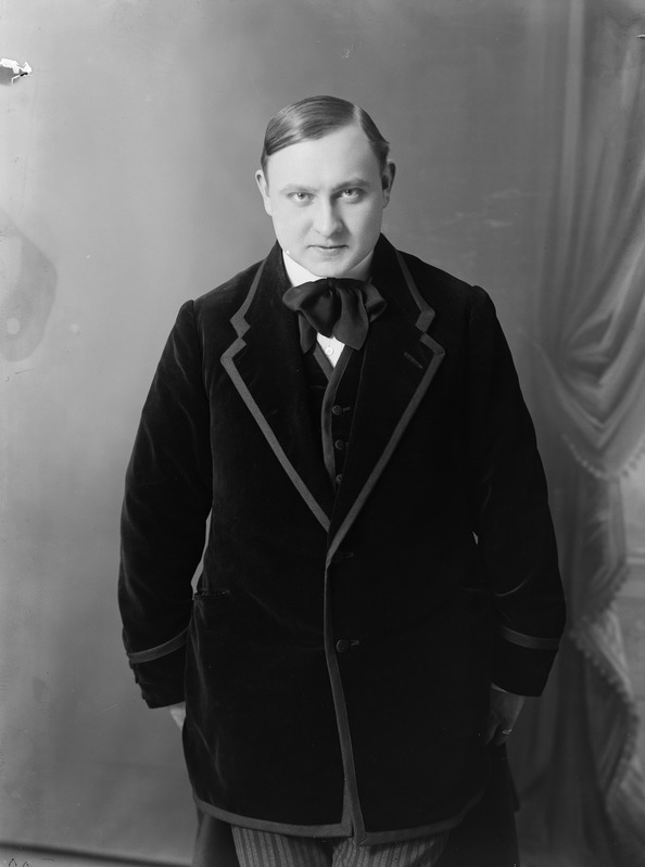 Foto, negatiiv, Paul Pinna, portree, 1910