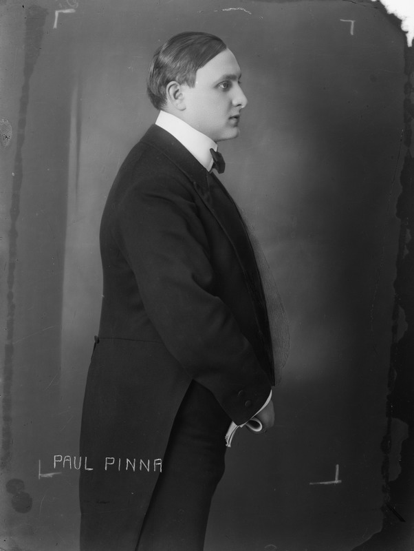foto, Parikas, Paul Pinna, portree, ca 1906