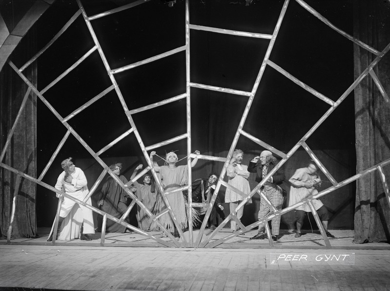 Peer Gynt, Estonia, 1927, osades - vasakult - Peer Gynt - Ants Lauter