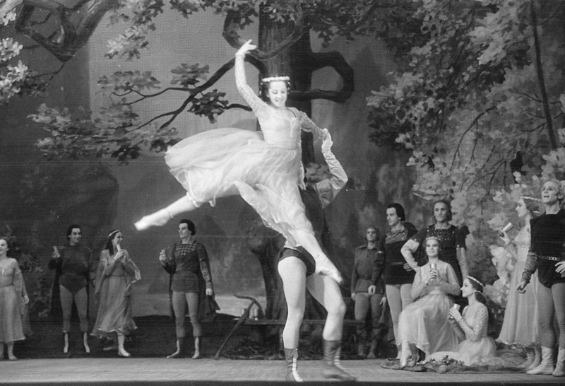 Luikede järv, Estonia, 1954, Aime Leis - Pas de Quatre