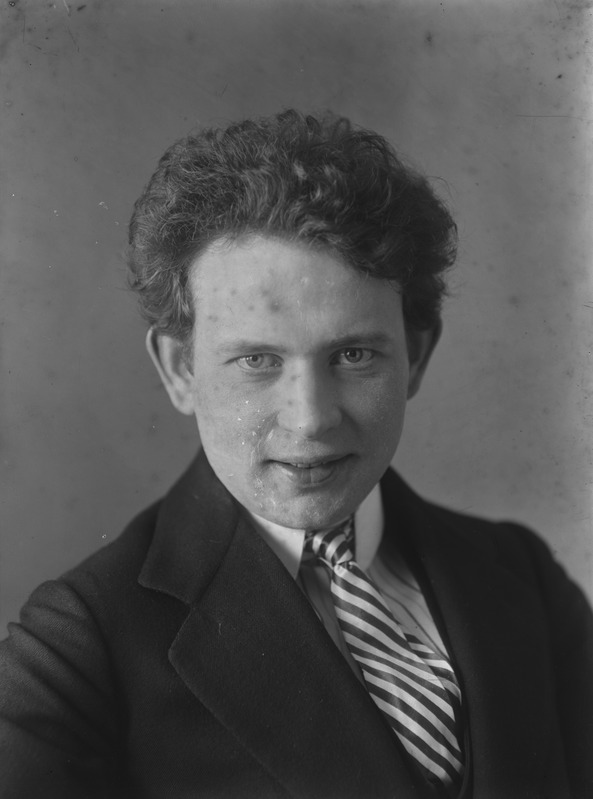 Theodor Altermann, portree, ca 1912