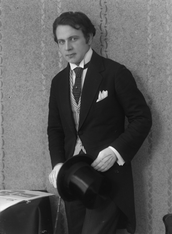 Theodor Altermann, portree, ca 1909