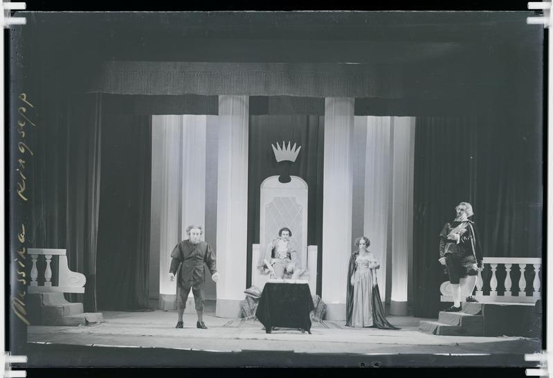 Messiina kingsepp, Draamateater, 1936