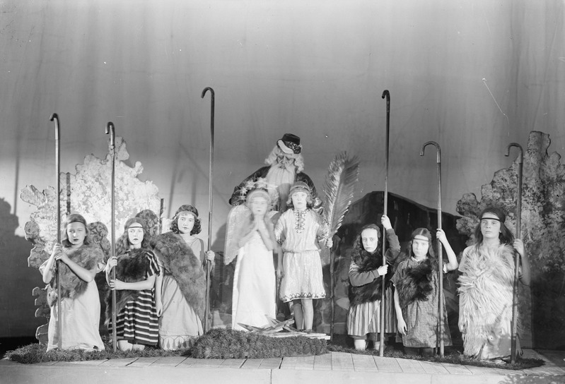 Jõulumees tuleb, Estonia, 1915