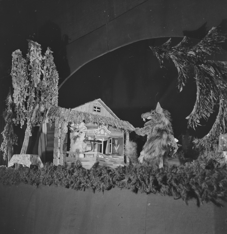 Ninatark jänku, Nukuteater, 1952, osades: Hunt - Ants Kivirähk